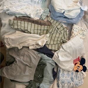 Striped Green Kids Bodysuit